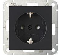 Kopp 1 scomparto frutto presa di alimentazione schuko hk 07 antracite 940015008