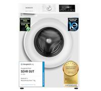 Heinrich´s Lavatrice, 7 kg, 15 programmi, 1400 giri/min., Aqua-Stop, display LED, con timer, con sicurezza bambini, motore inverter durevole i efficienza energetica A, bianco