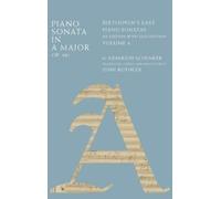 Heinrich Schenker Piano Sonata in A Major, Op. 101 (Copertina rigida)