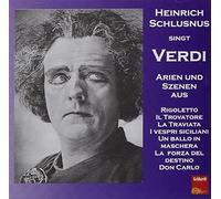 Heinrich Schlusnus - Sings Verdi