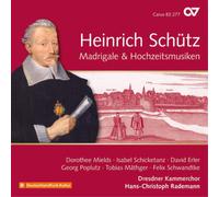Heinrich Schütz Heinrich Schütz: Madrigal & Hochzeitsmusiken - Volume 19 (CD)