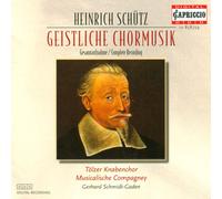 HEINRICH SCHUTZ Geistliche Chormusik (CD)