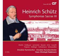 Heinrich Schutz Heinrich Schütz: Symphoniae Sacrae III Album