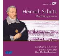 Heinrich Schutz Heinrich Schutz: Matthauspassion (CD) Album