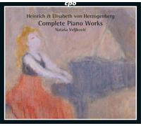 Heinrich Von Herzoge Heinrich & Elisabeth Von Herzogenberg: Complete Piano (CD)
