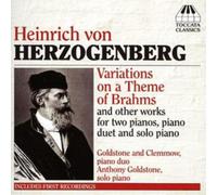 Heinrich Von Herzogenbe Variations On a Theme of Brahms (Goldstone, Clemmo (CD)