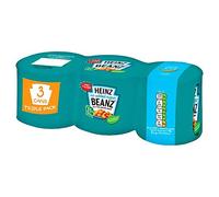 HEINZ Beanz Senza Zucchero Aggiunto 3 x 200g
