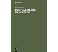 Heinz Becker Der Fall Heyne-Meyerbeer (Copertina rigida)