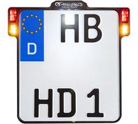 HEINZ BIKES HBKZ2.0-MB-3TS LIC.PLT.3IN1 W/TL BK DEU