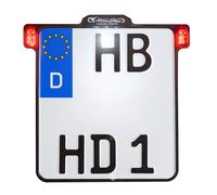 HEINZ BIKES HBKZ2.0-MB-RL LIC.PLT.2IN1 W/TL BK