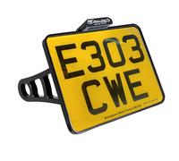 HEINZ BIKES HBSKZ-FL-UK LIC.PLT.SM W/TL BK UK HARLEY FLSTF 1690 FAT BOY 2013