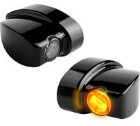 Heinz Bikes Nano Winglets, indicatori di direzione male Nero