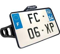 Heinz Bikes Side Mount, portatarga male Nero