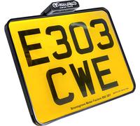 Heinz Bikes Slip-Inn, portatarga male Nero