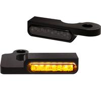 Heinz Bikes Stripes, indicatori di direzione a manubrio male Nero