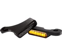 Heinz Bikes Stripes, indicatori di direzione a manubrio male Nero