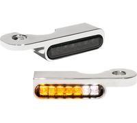 Heinz Bikes Stripes, indicatori di direzione/luce di posizione s male Cromato