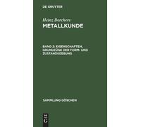 Heinz Borchers Eigenschaften, Grundzüge der Form- und Zustand (Copertina rigida)