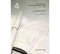 Heinz-Elmar Ten Geschichte Der Universität Unter Den Linden 1 (Copertina rigida)