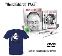 Heinz Erhardt ...und Dergleichen (5 DVD Metallbox, Limited Edition) + Heinz Erhardt T-Shirt (Dunkelblau, Grösse L) Geschenkset