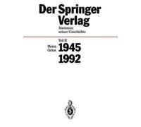 Heinz Götze Der Springer-Verlag (Tascabile)