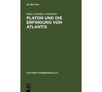 Heinz-Günther Nesselrat Platon Und Die Erfindung Von Atlanti (Copertina rigida)