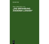 Heinz Härtl "Die Erfahrung anderer Länder" (Copertina rigida)