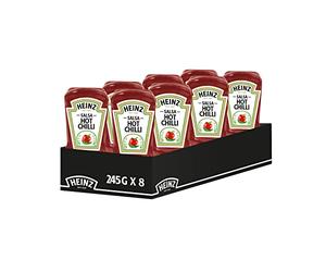 Heinz Hot Chilli Top Down - 245 g (8 Pezzi)