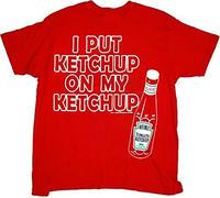 Heinz I Put Ketchup on My Ketchup - Maglietta a maniche corte Rosso 3XL
