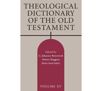 Heinz-Josef Fabry Theological Dictionary of the Old Testament (Tascabile)