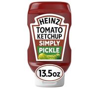 Heinz Ketchup di pomodoro, aromatizzato al sottaceto, bottiglia da 14 once
