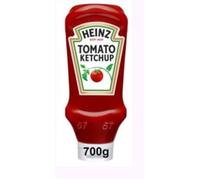 Heinz Ketchup Top Down, Bottiglia da 700 g, Pratica e Innovativa, Confezione da 2