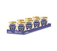 Salsa Heinz Maionese Originale con Uova 100% da Allevamento all'Aperto (Vaso in vetro, 8 x 460 g)