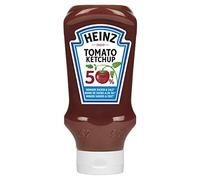 Heinz Pomodoro Ketchup riduce lo zucchero e il sale, flessibile, 625 g, 3 pezzi