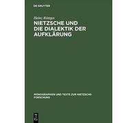 Heinz Röttges Nietzsche Und Die Dialektik Der Aufklärung (Copertina rigida)