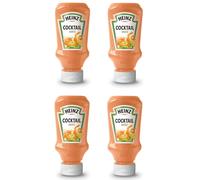Heinz Salsa Cocktail Kopfsteherflasche Squeezeflasche 220 ML 4er Pack