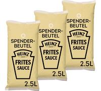 Heinz Salsa Per Patatine Sacchetto Leggermente Cremosa 3 X 2500ML 7500ML