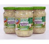 Heinz - Sandwichspread Cetriolo - 3 x 300 grammi