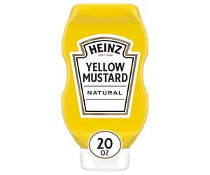 Heinz Senape gialla, 566 g - 1 bottiglia