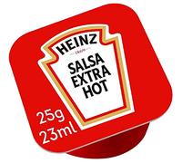 Heinz Spicy Tomato Salsa Dip Pot 25gm (100 Confezioni)
