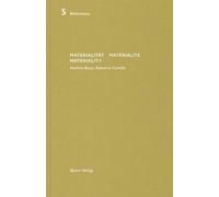 Heinz Wirz Materialitat/Materialite/Materiality (Tascabile) Bibliotheca