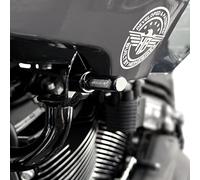 HeinzBikes, indicatori di direzione anteriori ST Micro. Cromati 22-24 FXLRST ...