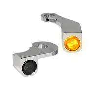 HeinzBikes, indicatori di direzione Nano. Cromati, Softail 18-24