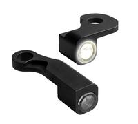 HeinzBikes, indicatori di direzione Nano sotto il manubrio. Nero 15-17 Softai...