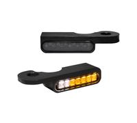 HeinzBikes, indicatori di direzione sotto il manubrio 'Stripes'. Anodizzati n...