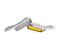 HeinzBikes, indicatori di direzione Stripes. Cromati 02-22 Touring