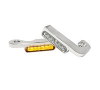 HeinzBikes, indicatori di direzione Stripes. Cromati 90-18 Touring