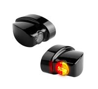 HeinzBikes, Nano Winglets 3-1 fanale posteriore/indicatori di direzione. Nero...