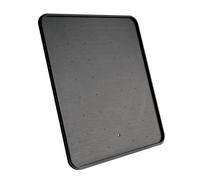 HeinzBikes, portatarga 'Telaio'. 180x200. Nero