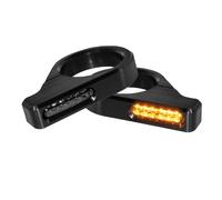 HeinzBikes, set di indicatori di direzione a forcella a LED ZC-Line Classic. ...